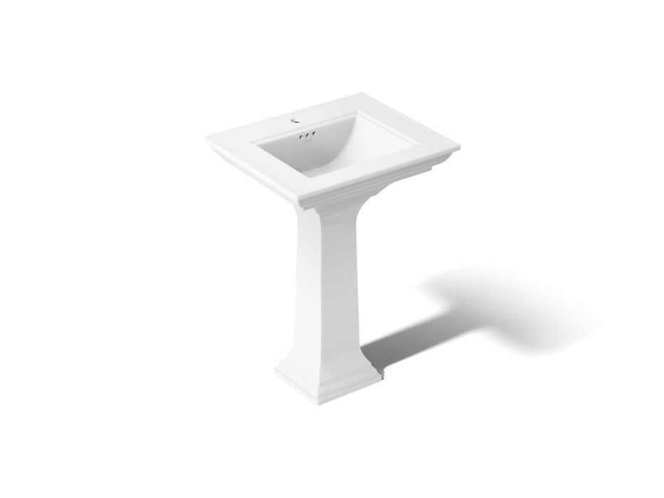 KOHLER K-2344-1 Memoirs 25" rectangular pedestal bathroom sink