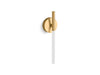 KOHLER K-23463-SCLED Components One-light LED sconce, brushed moderne brass