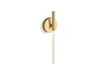 KOHLER K-23463-SCLED Components One-light LED sconce, brushed moderne brass - view 2