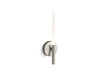 KOHLER K-23463-SCLED Components One-light LED sconce, brushed nickel