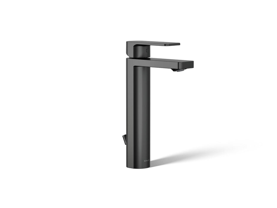 KOHLER K-23475-4 Parallel Tall single-handle bathroom sink faucet, 1.2 gpm