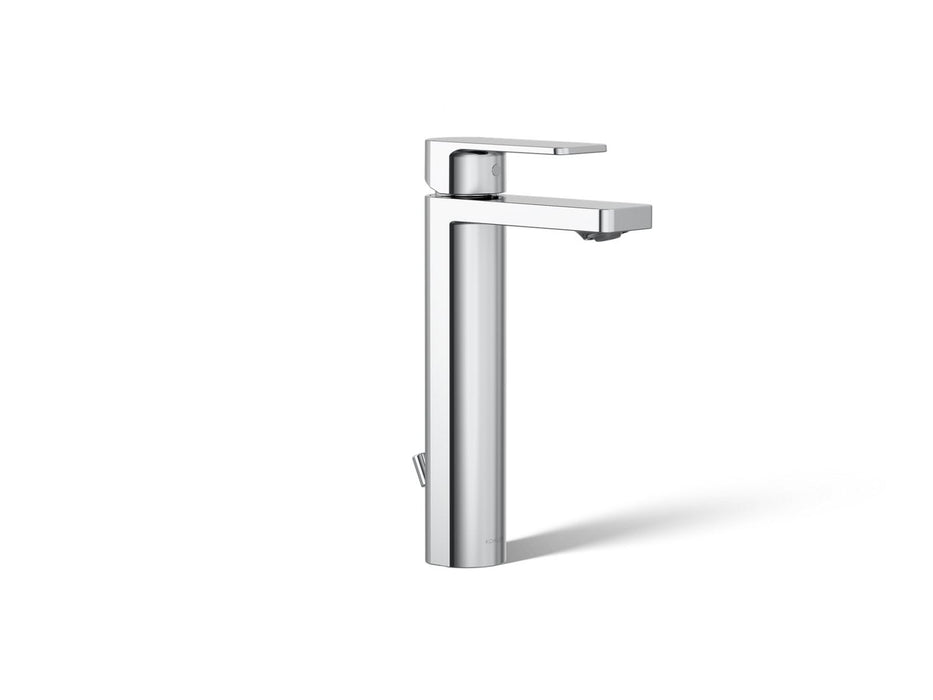 KOHLER K-23475-4 Parallel Tall single-handle bathroom sink faucet, 1.2 gpm