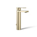 KOHLER K-23475-4N Parallel Tall single-handle bathroom sink faucet, 0.5 gpm, vibrant french gold