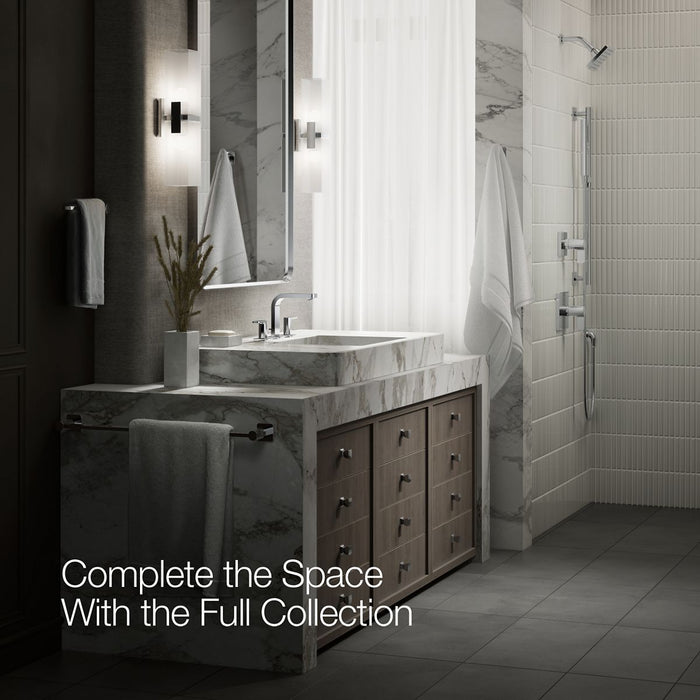 KOHLER K-23484-4K Parallel Widespread bathroom sink faucet, 1.0 gpm