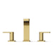 KOHLER K-23484-4K Parallel Widespread bathroom sink faucet, 1.0 gpm, vibrant brushed moderne brass - view 4