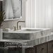KOHLER K-23484-4K Parallel Widespread bathroom sink faucet, 1.0 gpm, vibrant brushed nickel - view 5