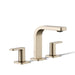KOHLER K-23484-4N Parallel Widespread bathroom sink faucet, 0.5 gpm, vibrant brushed bronze