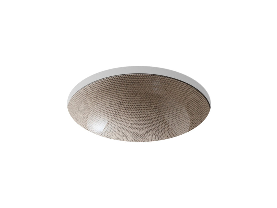 KOHLER K-2349 Camber 16-1/4" round undermount bathroom sink, no overflow