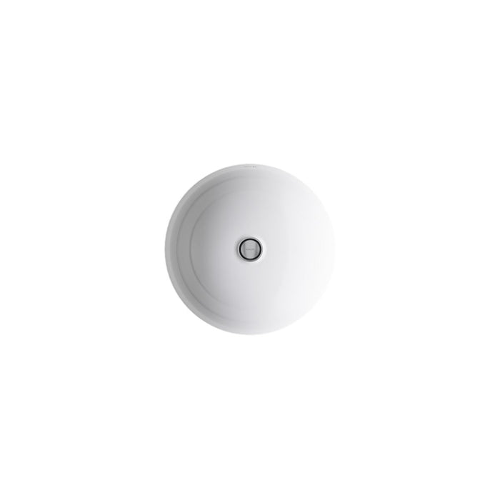 KOHLER K-2349 Camber 16-1/4" round undermount bathroom sink, no overflow