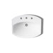 KOHLER K-2351-8 Cimarron 22-3/4" rectangle drop-in bathroom sink, white - view 2