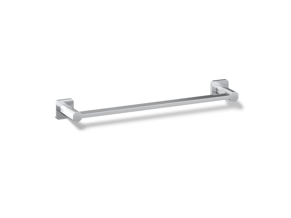 KOHLER K-23524 Parallel 18" towel bar, polished chrome