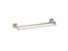 KOHLER K-23524 Parallel 18" towel bar, vibrant brushed bronze