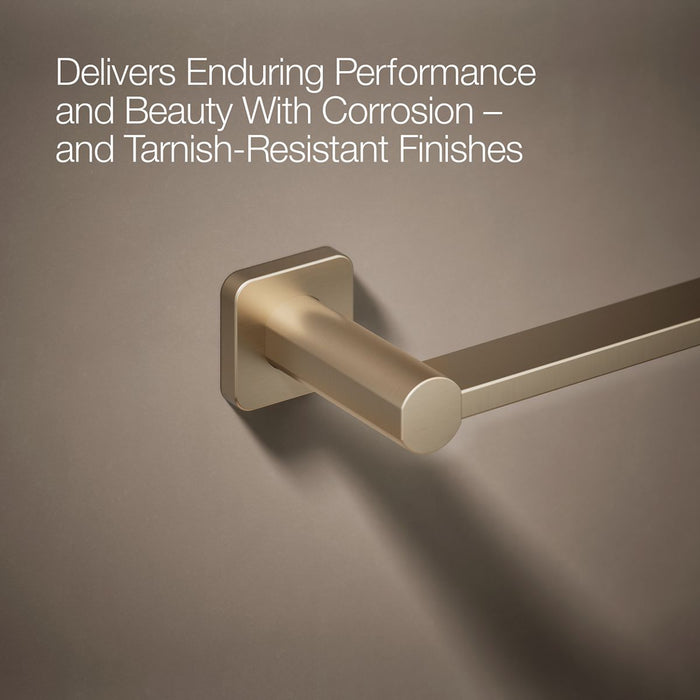 KOHLER K-23524 Parallel 18" towel bar, vibrant brushed bronze - view 4