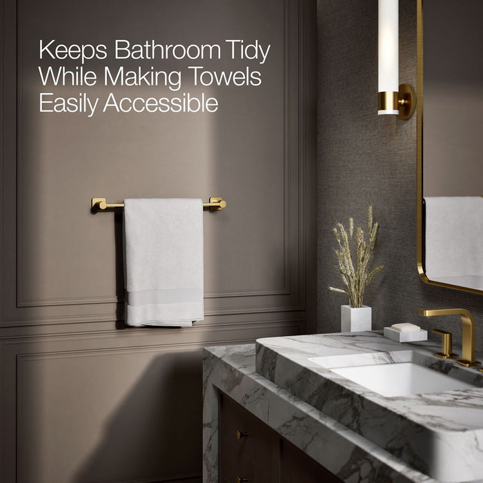 KOHLER K-23524 Parallel 18" towel bar