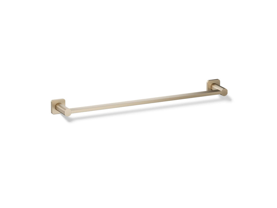 KOHLER K-23525 Parallel 24" towel bar, vibrant brushed bronze