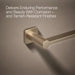 KOHLER K-23525 Parallel 24" towel bar, vibrant brushed bronze - view 5