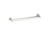 KOHLER K-23525 Parallel 24" towel bar, vibrant brushed nickel