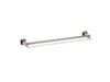 KOHLER K-23525 Parallel 24" towel bar, vibrant polished nickel