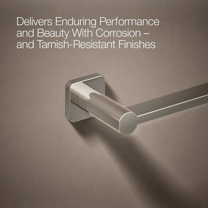 KOHLER K-23525 Parallel 24" towel bar, vibrant polished nickel - view 5