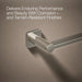 KOHLER K-23525 Parallel 24" towel bar, vibrant polished nickel - view 5