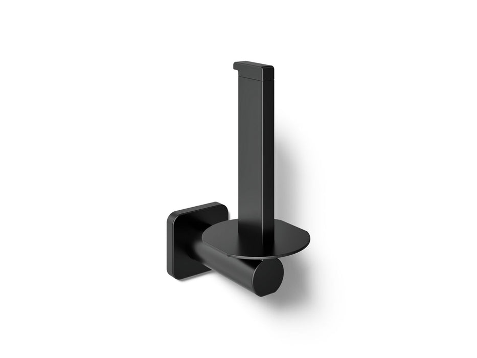 KOHLER K-23527 Parallel Vertical toilet paper holder, matte black