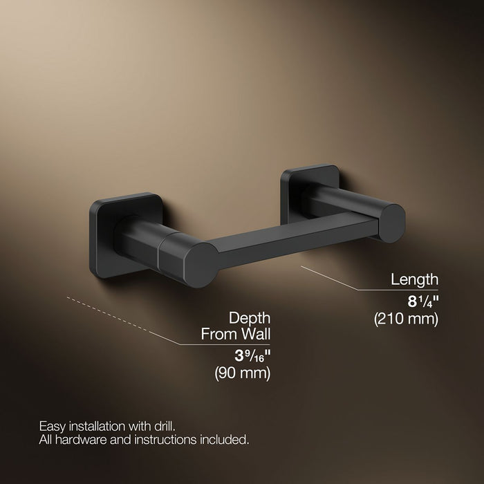 KOHLER K-23528 Parallel Pivoting toilet paper holder