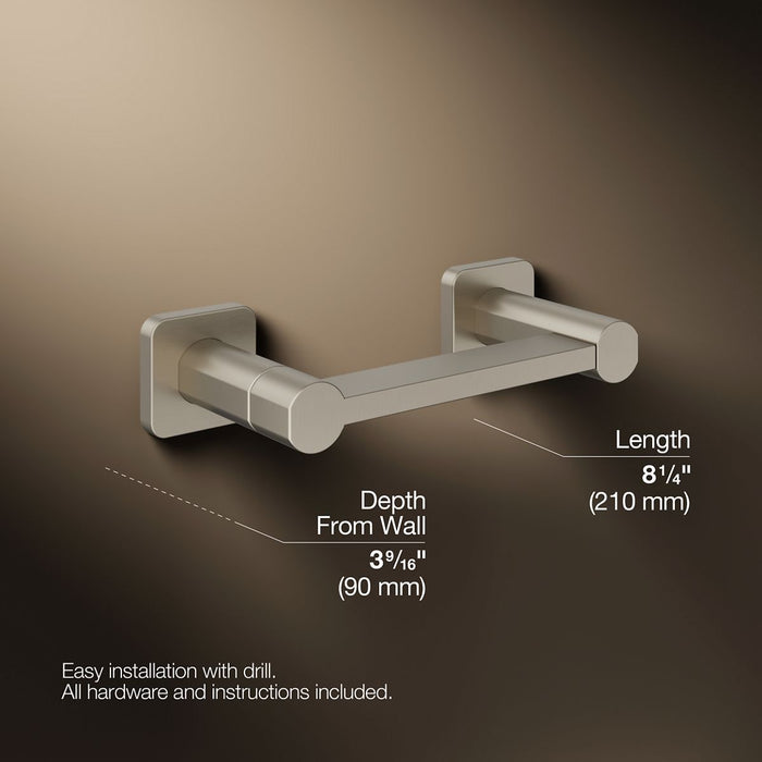 KOHLER K-23528 Parallel Pivoting toilet paper holder