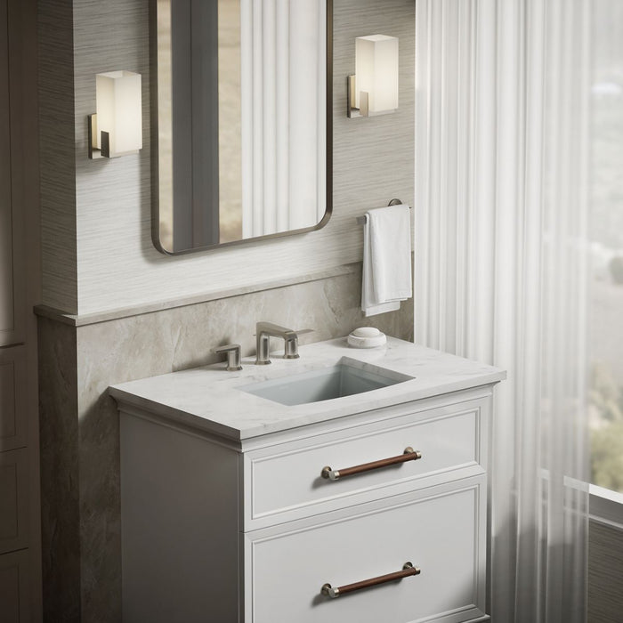 KOHLER K-2355 Archer 20" rectangular undermount bathroom sink, ice grey - view 5