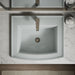 KOHLER K-2356-1 Archer 22-3/4" rectangular drop-in bathroom sink, ice grey - view 5