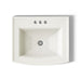 KOHLER K-2356-4 Archer 22-3/4" rectangular drop-in bathroom sink, biscuit - view 4