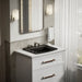 KOHLER K-2356-8 Archer 22-3/4" rectangular drop-in bathroom sink, black black - view 3