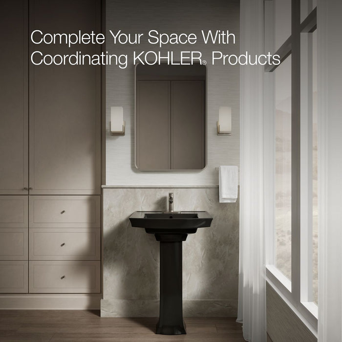 KOHLER K-2357 Archer Pedestal only, black black - view 3