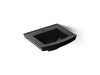KOHLER K-2358-1 Archer 24" rectangular pedestal bathroom sink, black black