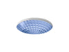 KOHLER K-2361 Kallos 16" round undermount bathroom sink, no overflow, translucent sapphire