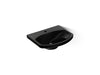 KOHLER K-2363-1 Cimarron 22-3/4" rectangular pedestal bathroom sink, black black