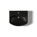 KOHLER K-2363-1 Cimarron 22-3/4" rectangular pedestal bathroom sink, black black - view 3