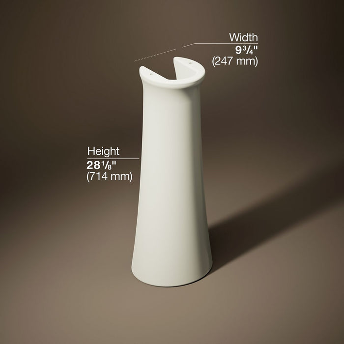 KOHLER K-2364 Cimarron Pedestal, biscuit - view 5