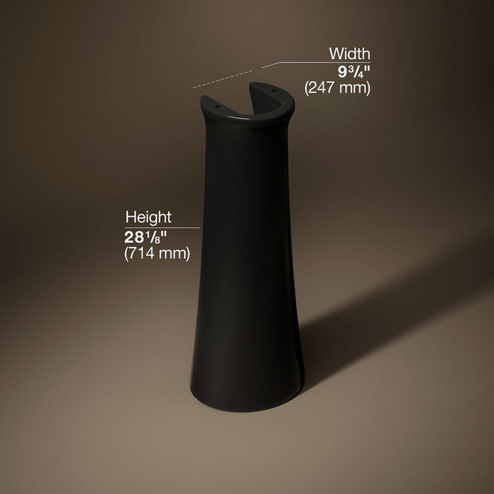 KOHLER K-2364 Cimarron Pedestal, black black - view 5