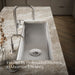 KOHLER K-23652 Prolific 44" undermount single-bowl workstation kitchen sink, stainless steel - view 4