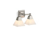 KOHLER K-23687-BA02 Memoirs Two-light sconce, brushed nickel - view 2