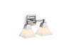 KOHLER K-23687-BA02 Memoirs Two-light sconce, polished chrome - view 2