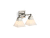 KOHLER K-23687-BA02 Memoirs Two-light sconce, polished nickel - view 2