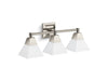 KOHLER K-23688-BA03 Memoirs Three-light sconce, polished nickel