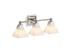 KOHLER K-23688-BA03 Memoirs Three-light sconce, polished nickel - view 2