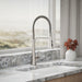 KOHLER K-23765 Tone Semi-professional pull-down kitchen sink faucet with three-function sprayhead, vibrant stainless - view 3