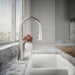 KOHLER K-23766 Tone Touchless pull-down kitchen sink faucet with three-function sprayhead, vibrant stainless - view 3