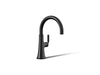 KOHLER K-23767 Tone Single-handle bar sink faucet, matte black