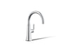 KOHLER K-23767 Tone Single-handle bar sink faucet, polished chrome