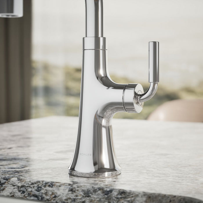 KOHLER K-23767 Tone Single-handle bar sink faucet, polished chrome - view 5