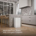 KOHLER K-23825 13-gallon touchless stainless steel trash can, stainless steel white - view 3
